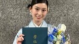 【 井本彩花 】〝最後の卒業式に参加できて良かった〟日大法学部を4年で卒業　袴姿で感謝の笑顔|TBS NEWS DIG
