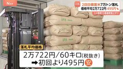 備蓄米2回目　対象の7万トン全て落札　平均価格は前回より60キロあたり495円安く2万722円| TBS CROSS DIG with Bloomberg