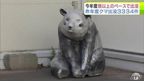 昨年度のクマの出没件数が発表　青森県内は過去最多の3334件　捕獲数も過去最多の1248頭に　2026年は昨年度の倍以上のペースで出没　五所川原市では緊急銃猟のための訓練が初めて実施|TBS NEWS DIG