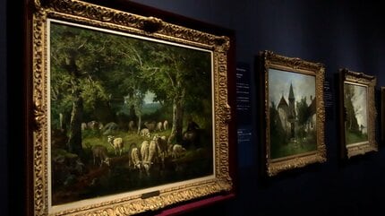 鏡野町にある山田養蜂場のギャラリーで近代フランス絵画などの所蔵作品