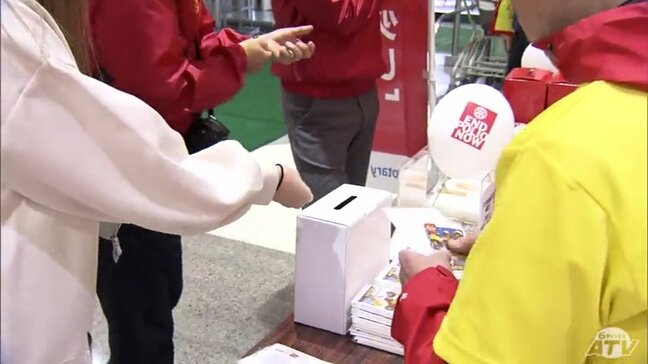 「ポリオ」根絶を目指して　青森県内のロータリークラブが青森市で募金活動|TBS NEWS DIG