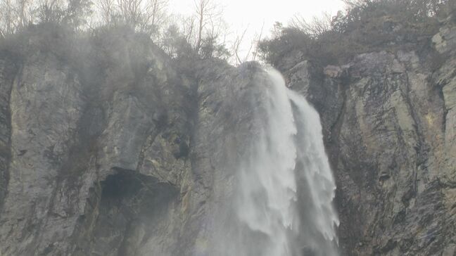 グリーンシーズンへ…「米子大瀑布」への林道　冬期通行止めが解除　今年も約1万5000人が訪れると予想　長野・須坂市|TBS NEWS DIG