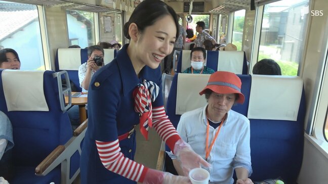 「すごく斬新だなと思った」天浜線×日本航空のコラボツアー 特別メニューの「車内食」も＝静岡・天竜浜名湖鉄道|TBS NEWS DIG