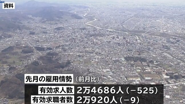 食品製造業は17か月連続で求人数減少　10月の有効求人倍率は1.18倍　岩手県|TBS NEWS DIG