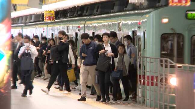 「起きるのが憂鬱でした」ＧＷ明けいつもの通勤風景戻る　期間中の新幹線利用客は去年より増加|TBS NEWS DIG