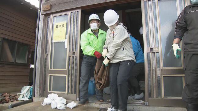 能登半島地震被災地でボランティア活動進む… 石川・珠洲市ではキャンプ場の利用客が復旧作業の手伝いも|TBS NEWS DIG