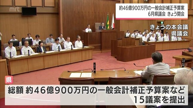 宮崎県議会6月定例会が開会　医療施設への緊急支援事業など 総額約46億900万円の補正予算案が提出|TBS NEWS DIG