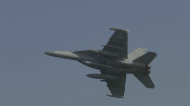 アメリカ軍岩国基地拠点の空母艦載機の訓練“CQ”5日に終了|TBS NEWS DIG