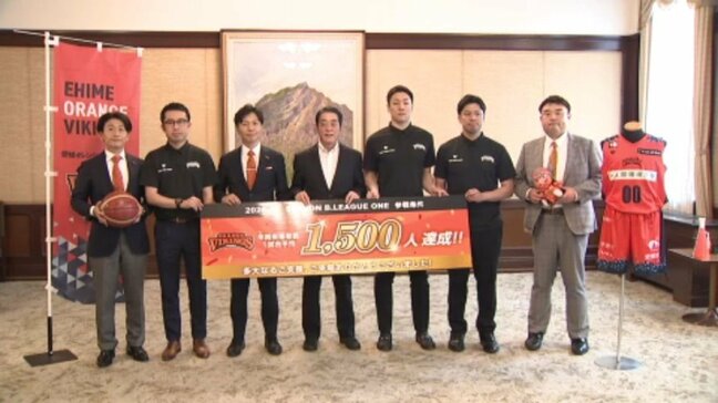 「勝敗にコミットし、より愛される球団へ」 愛媛オレンジバイキングスが県にシーズン終了報告 来シーズンの巻き返し誓う|TBS NEWS DIG