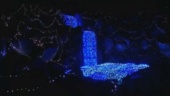 厳冬の山中湖にきらめく光のアート　花の都公園のイルミネーション　|　山梨のニュース | ＵＴＹテレビ山梨