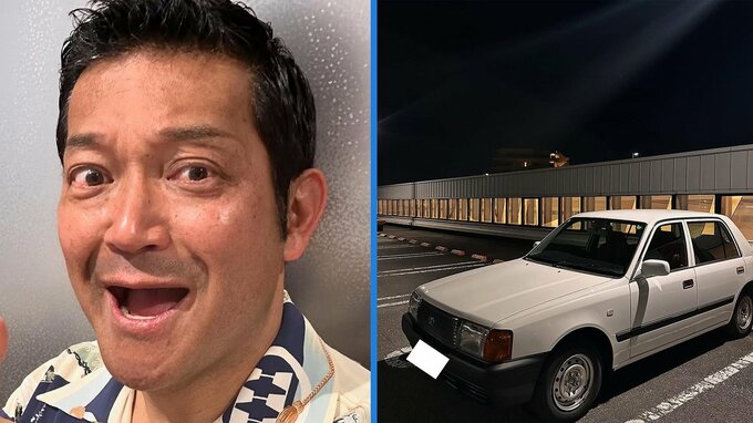 【山口智充】夜のショッピングモールで映える愛車“セダン” フォロワーも共感「ホイールがまた武骨な見映えでカッコいいですね」|TBS NEWS DIG