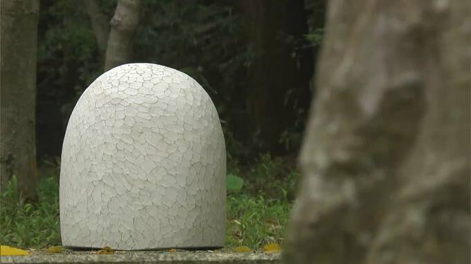 新緑広がる曹源寺で風景と一体になった作品を楽しめる美術展がはじまる【岡山】|TBS NEWS DIG