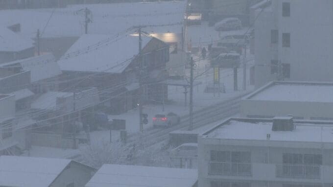 警報級の大雪のおそれ　磐越道・国道49号で予防的通行止め実施　福島（午後4時現在）|TBS NEWS DIG