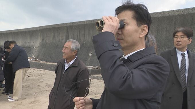 183人が犠牲になった海底の長生炭鉱　韓国政府が訪れ「政府としてできることがないか考える」　山口・宇部　|　山口のニュース・天気・防災｜tys NEWS｜ｔｙｓテレビ山口