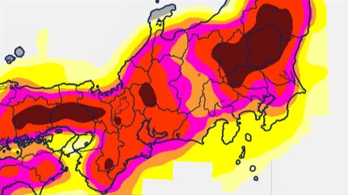 東日本と西日本　落雷や竜巻などの激しい突風、局地的な激しい雨に注意　【発雷確率・雨と風のシミュレーション】|TBS NEWS DIG