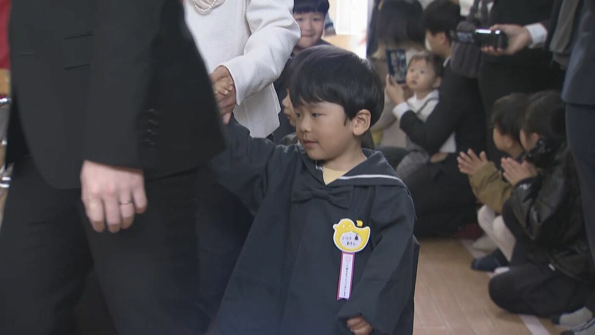 お友達といっぱい遊びましょう」こども園で入園式 長野・松本市 | SBC