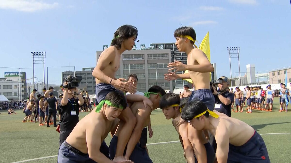 黄色い声援もらいたい！」「キャーッて聞こえた」「これ見るために入学