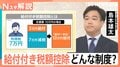 対象の年収ラインはどうなる？中低所得者の支援を目的とする「給付付き税額控除」の仕組み【Nスタ解説】| TBS CROSS DIG with Bloomberg