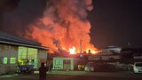 食品工場で大規模火災 当時無人も「衣類乾燥機が稼働」出火から3時間後も延焼中　|　石川県のニュース｜MRO北陸放送