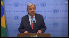 国連グテーレス事務総長「希望と人間性を垣間見た」ガザでの戦闘の一時停止延長を歓迎| TBS CROSS DIG with Bloomberg