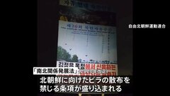 “北朝鮮に向けたビラ散布禁止”は違憲　韓国憲法裁判所が判断| TBS CROSS DIG with Bloomberg
