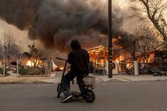 ＬＡ山火事の煙で巨額隠れ医療費発生の恐れ－甚大な健康被害で| TBS CROSS DIG with Bloomberg