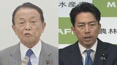 自民・麻生氏と小泉農水大臣が会談　30分にわたりコメ問題や党内情勢など意見交換か　麻生氏は「ポスト石破」と相次ぎ会談| TBS CROSS DIG with Bloomberg