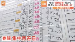 春闘　大企業は“満額回答”相次ぐ　集中回答日のきょう（12日） 焦点は中小企業の賃上げ| TBS CROSS DIG with Bloomberg