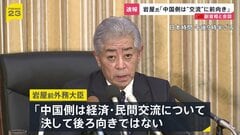 「中国は経済・民間交流に前向き」岩屋前外務大臣が中国・何立峰副首相と会談後コメント　台湾問題での“レッドライン”指摘受けるも| TBS CROSS DIG with Bloomberg