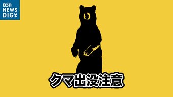 「自宅の裏にクマ」集落内で目撃情報　新潟・長岡|TBS NEWS DIG