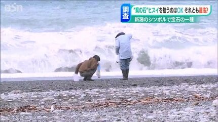 小滝川採取 天然石 庭石 約80cm級 真贋不明 今日のヒスイは、 「小滝川水系の翡翠、3段活用‼️」です😁 ①翡翠輝石