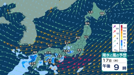 今後の雨 】14日夜には前線が日本海側から東北へ 13～14日は局地的に