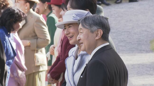 【速報】秋の園遊会はじまる　トランプ氏と会談終えた高市総理も　武豊さんら約1500人出席　今年は「洋」の装い|TBS NEWS DIG