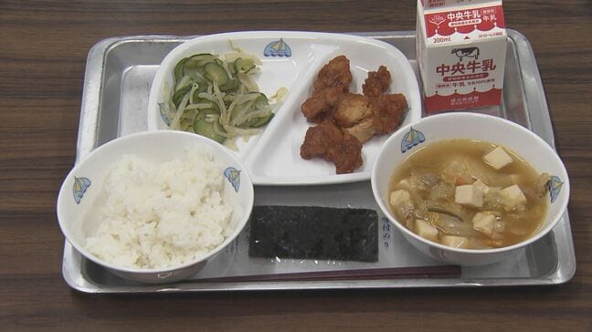 愛知･蒲郡市の小学校で｢応援給食｣ アジア大会を前に海外文化への理解深める|TBS NEWS DIG