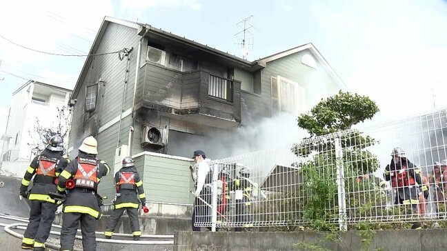 仙台市内アパートで火災　1人逃げ遅れとの情報|TBS NEWS DIG