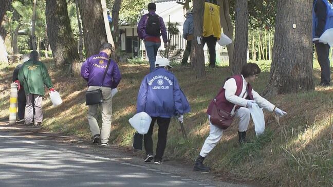 「東海道五十三次」の愛知県内の９つの宿場でボランティアによる清掃活動 豊川市の「御油宿」の「松並木」周辺もさらにキレイに|TBS NEWS DIG