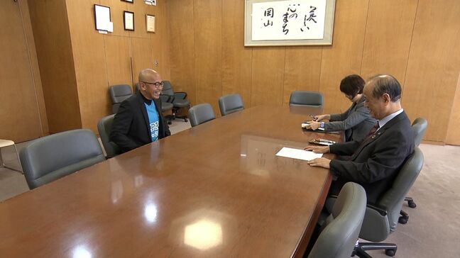 「80年前にブラジルで誕生したビーチスポーツ」フレスコボール日本代表が岡山市長を表敬訪問|TBS NEWS DIG