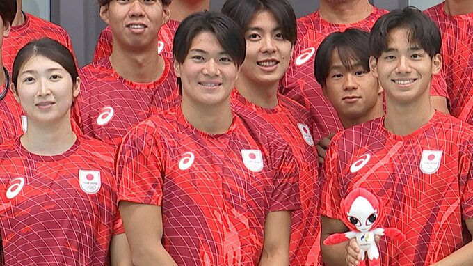 池江璃花子「3回目のアジア大会、自分のレースをしっかり」競泳日本代表アジア大会へ始動　100m自由形日本記録の19歳・村佐達也は「金メダル以外いらない」|TBS NEWS DIG