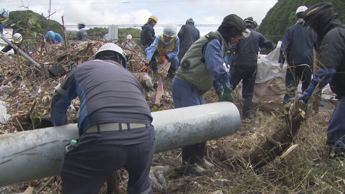 市道沿いに大量の産業廃棄物…約３トンを収集「適切に処理しないと」山口県産業廃棄物協会周南支部がボランティア活動|TBS NEWS DIG