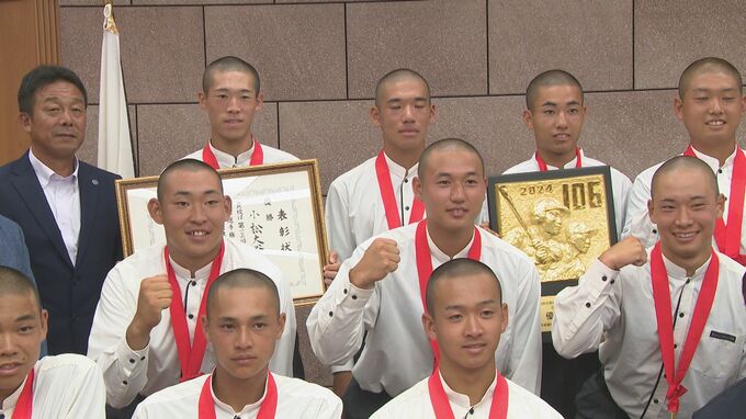 「被災地に感動を与えるプレーを」 甲子園出場の小松大谷ナインが石川県庁で決意|TBS NEWS DIG