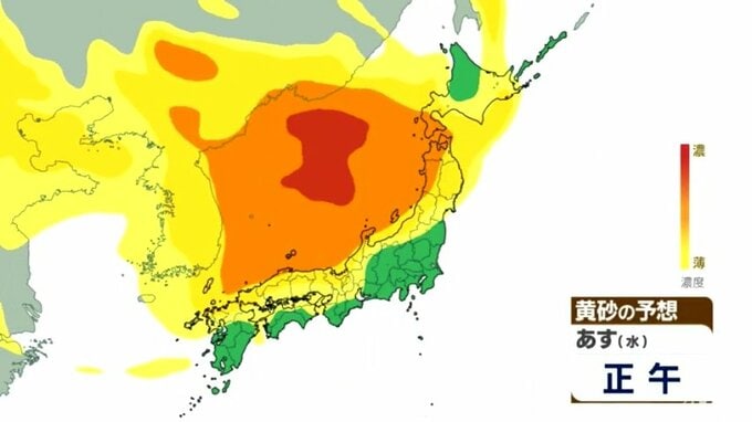 “スギ花粉の7分の1の大きさ”黄砂から身をまもるためには　手洗い・うがい・洗顔　基本的な対策は花粉症と同じ|TBS NEWS DIG