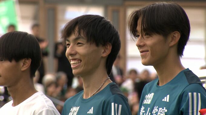 学生三大駅伝のひとつ「出雲駅伝」で郷土勢の活躍は　環太平洋大学と青学主将の黒田朝日選手の走りに密着取材【岡山】|TBS NEWS DIG
