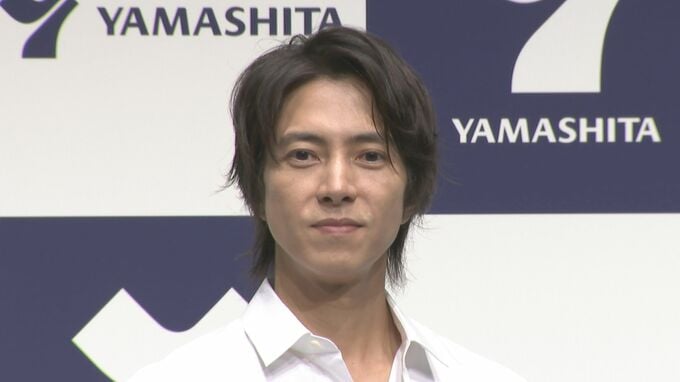 【 山下智久 】イベント終了間際に〝報道陣に呼びかけ〟「すごい半目のときとかあって...」　〝3つ掛け持ち〟の人生の楽しみも明かす|TBS NEWS DIG