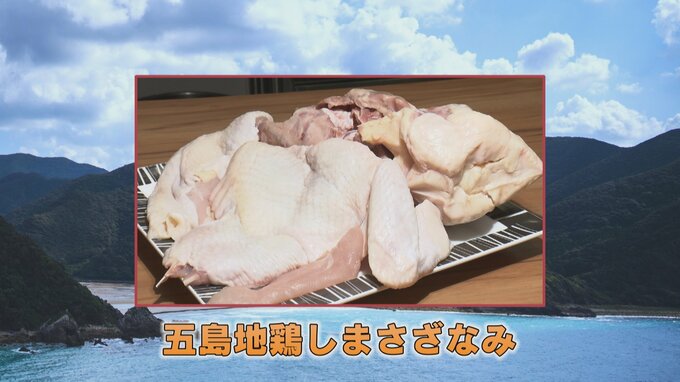 いま注目！ 離島の激レア食材 五島地鶏しまさざなみ 肉の旨味に加え骨からも美味しい出汁　|　長崎のニュース | 天気 | NBC長崎放送