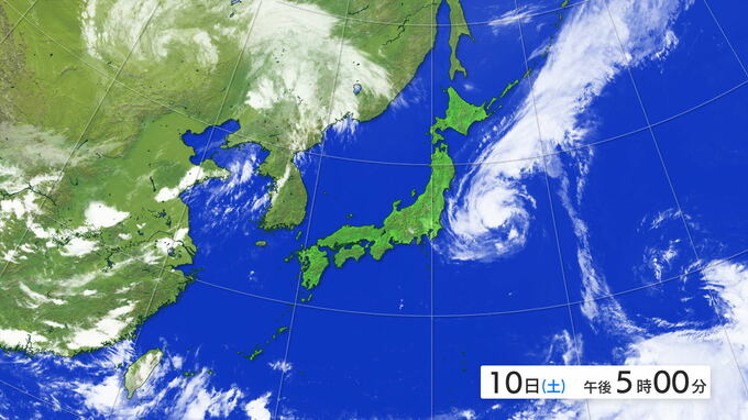 【台風情報】台風5号・マリアは12日(月)に東北上陸のおそれ 24時間雨量300ミリのところも 大雨や暴風に厳重警戒を 進路予想と雨と風シミュレーション|TBS NEWS DIG