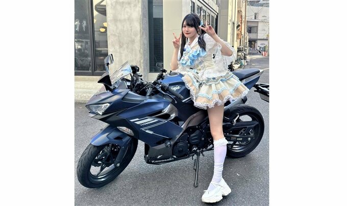【 望永るな 】　「ライブまでの交通手段： バイク」　アイドルの投稿にファン反響　更に「普通車と小型船舶の免許も持ってます！」|TBS NEWS DIG