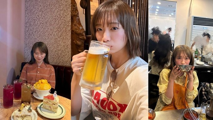 【 秋元真夏 】　プライベート感あふれる最新ショット多数披露　韓国旅から家族で見た虹まで「たくさん載せてくれてありがとう」|TBS NEWS DIG