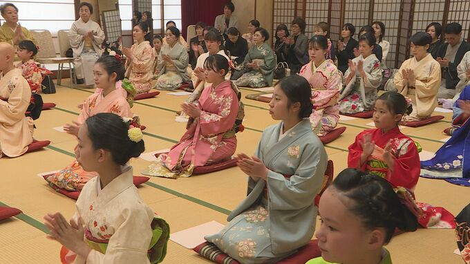 「私もやってみたいと思われるように」上臈（ろう）道中・出演者初顔合わせ　山口・下関|TBS NEWS DIG