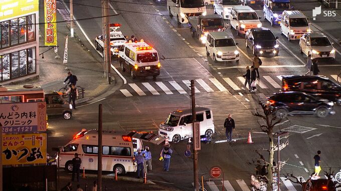 バイクと軽乗用車の事故 バイクの男性がけが＝静岡市|TBS NEWS DIG