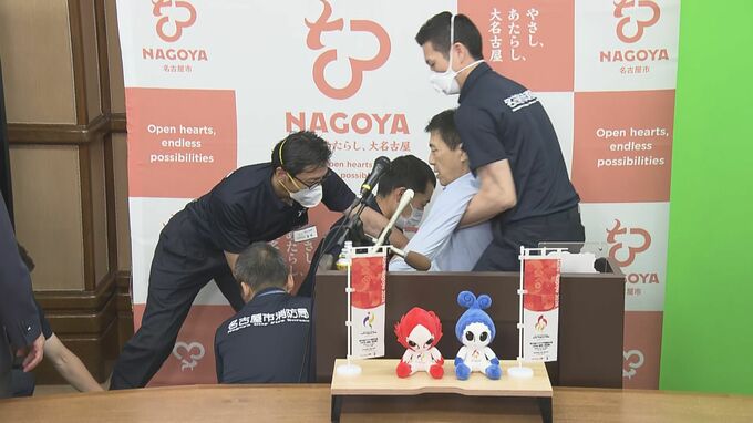 名古屋市の広沢一郎市長 会見中にふらつき体調不良を訴え救急搬送 大事には至らず 　　|　名古屋・愛知・岐阜・三重のニュース【CBC news】 | CBC web